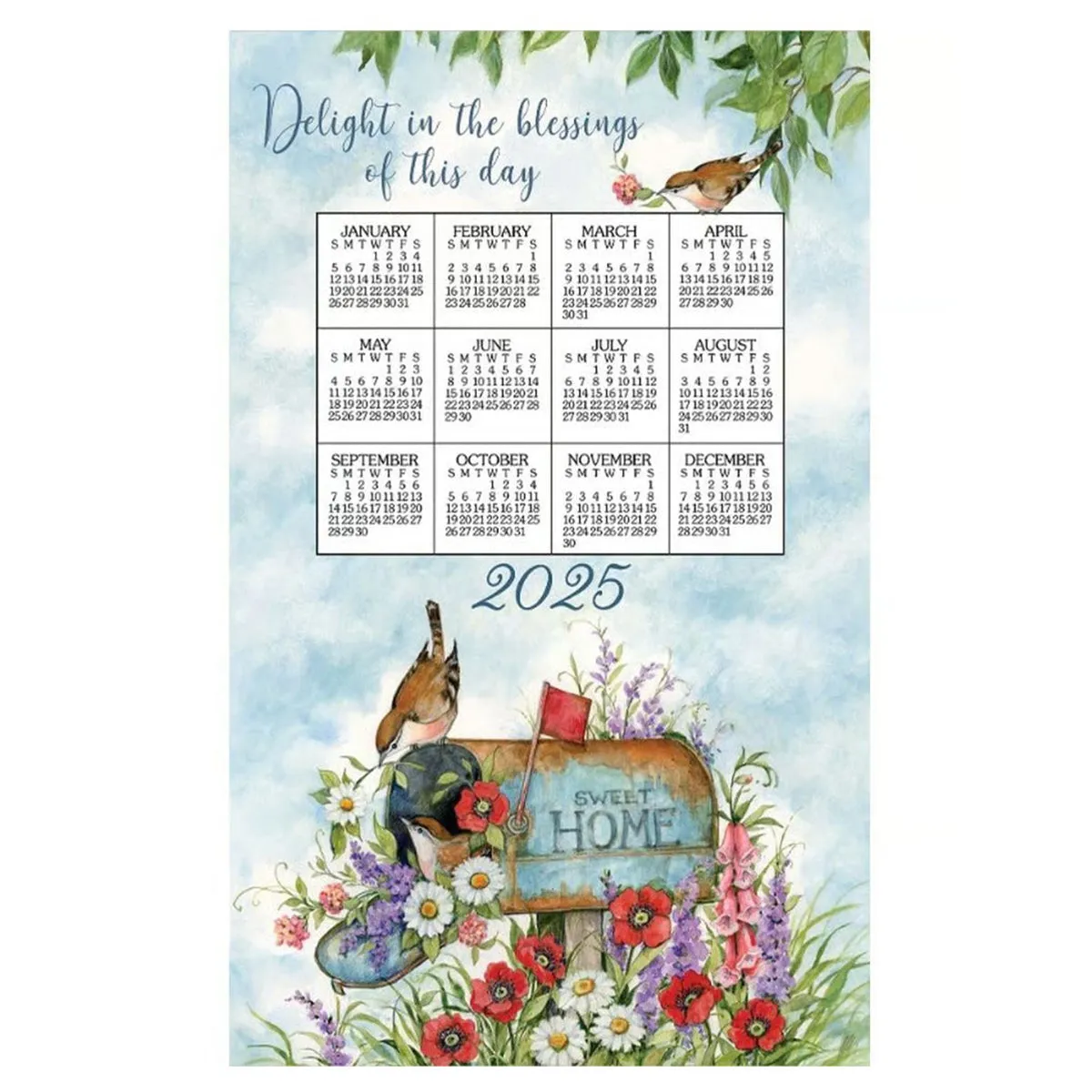 2025 Calendar Towels