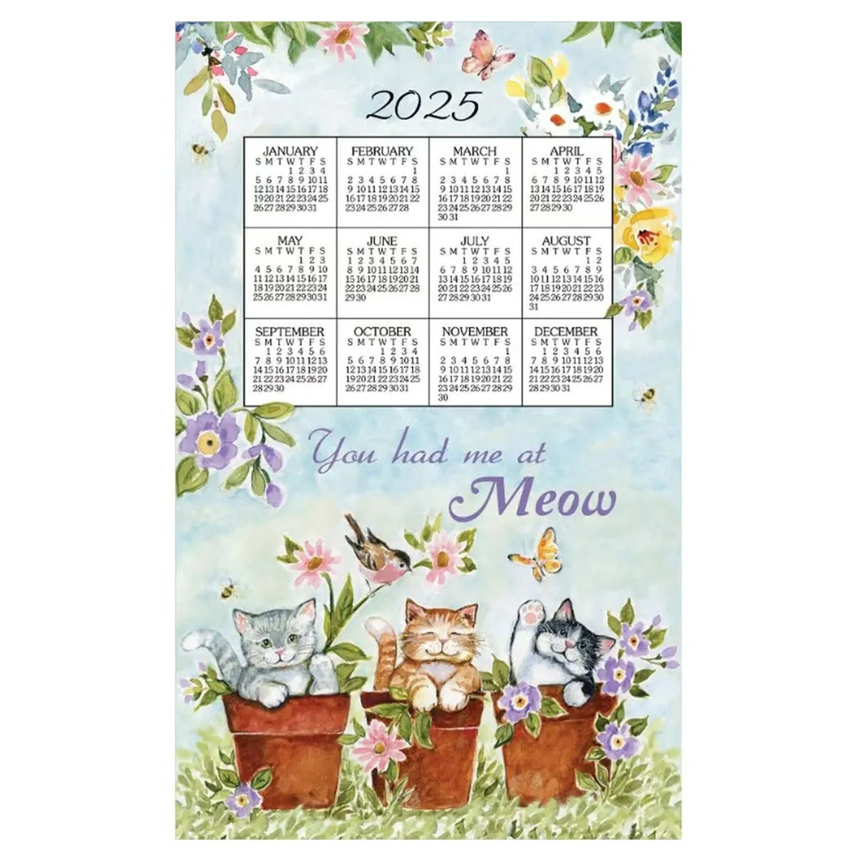 2025 Calendar Towels