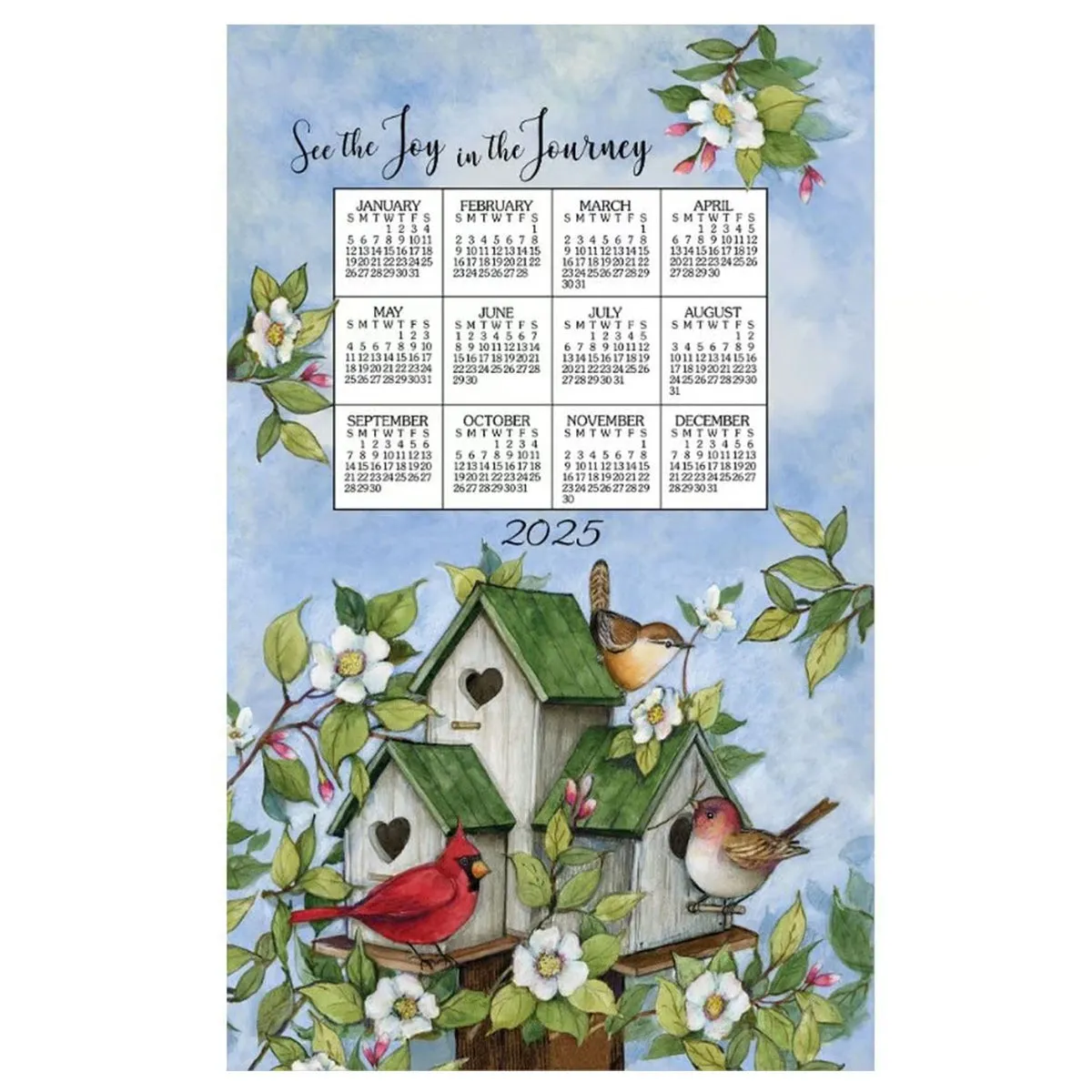 2025 Calendar Towels