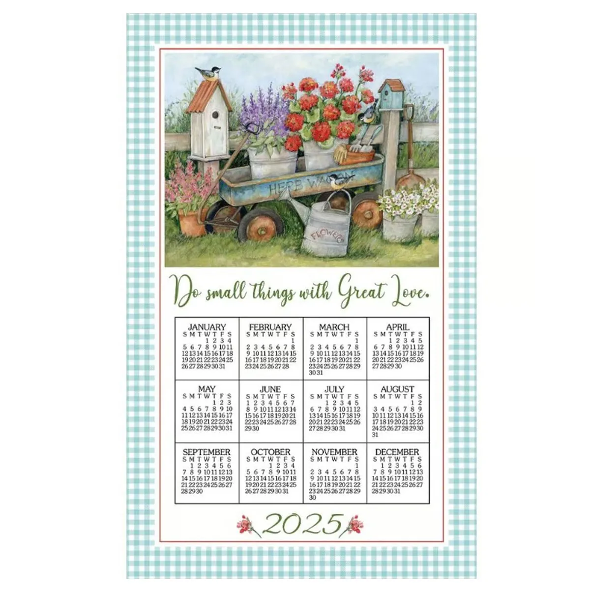 2025 Calendar Towels