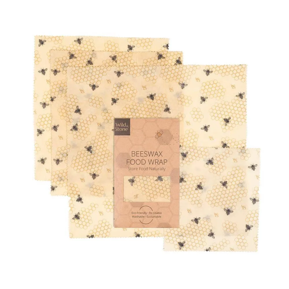 Beeswax Food Wraps - 3 Pack