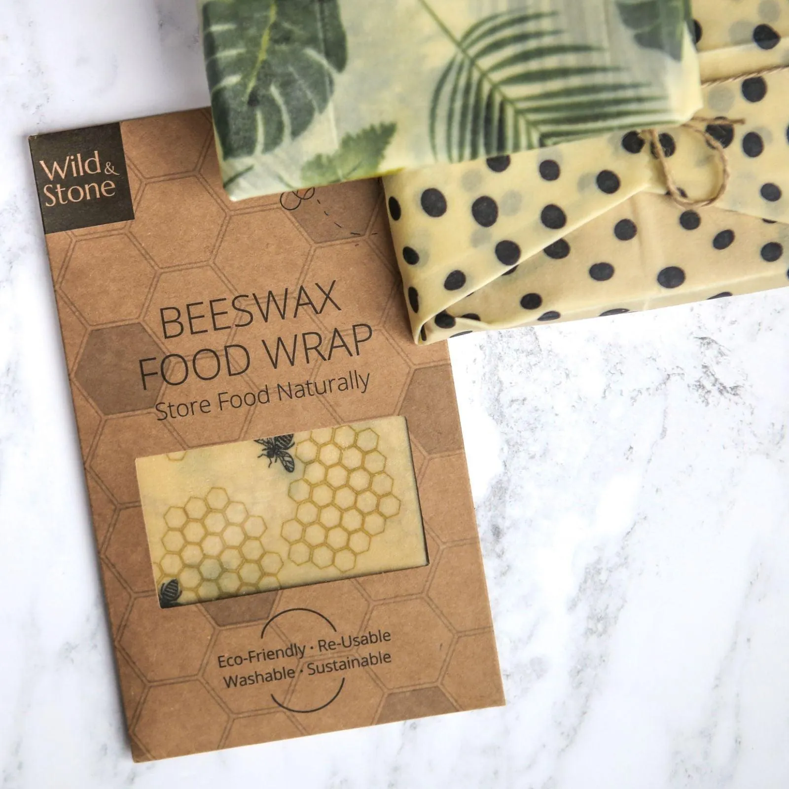 Beeswax Food Wraps - 3 Pack