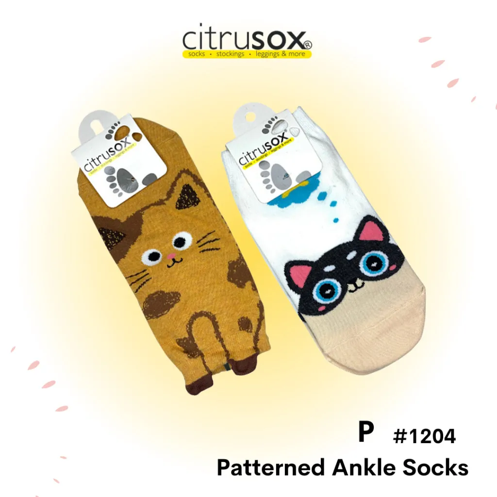Cute Cartoon Ankle Socks [2 Pairs]