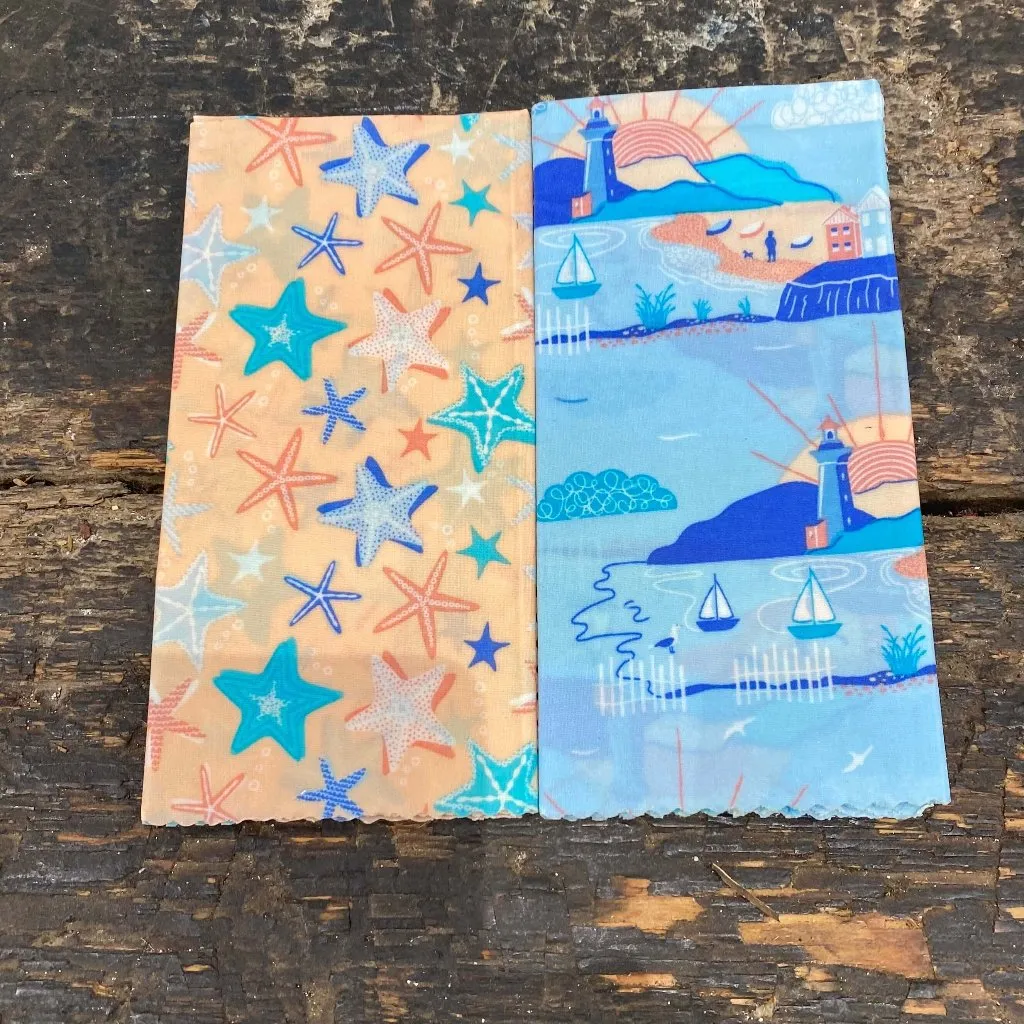 Eco Friendly Food Wrap - Beeswax - Seaside Designs