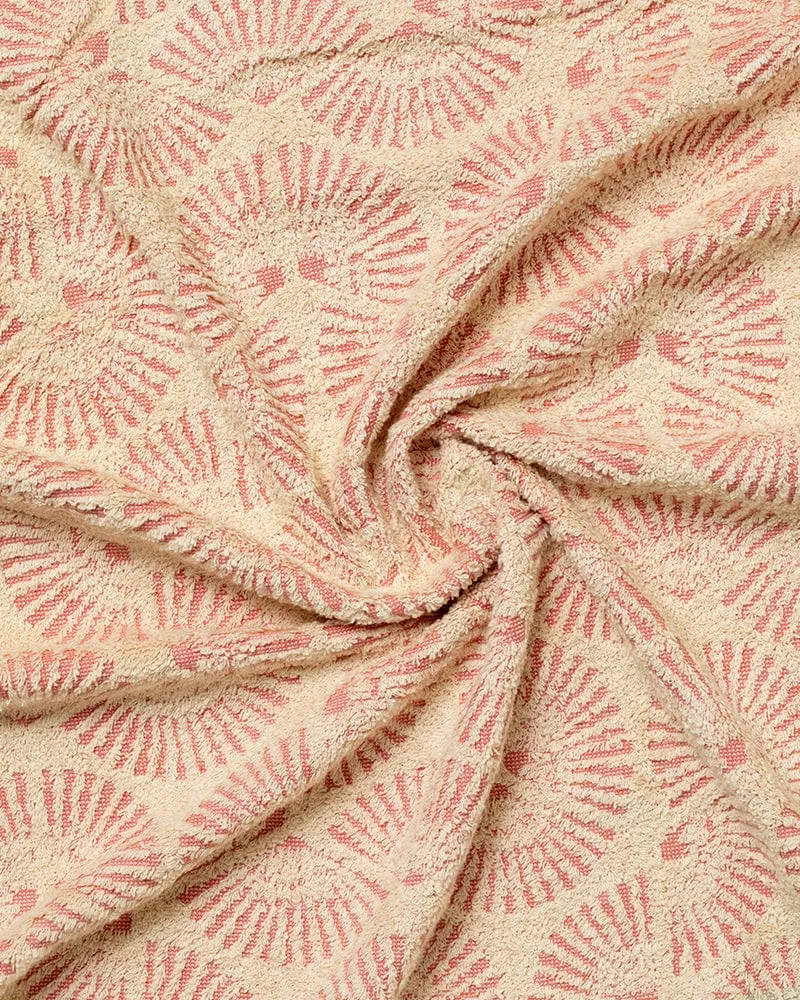 Fukuroya Face Towel, Coral Ougi Kikkou