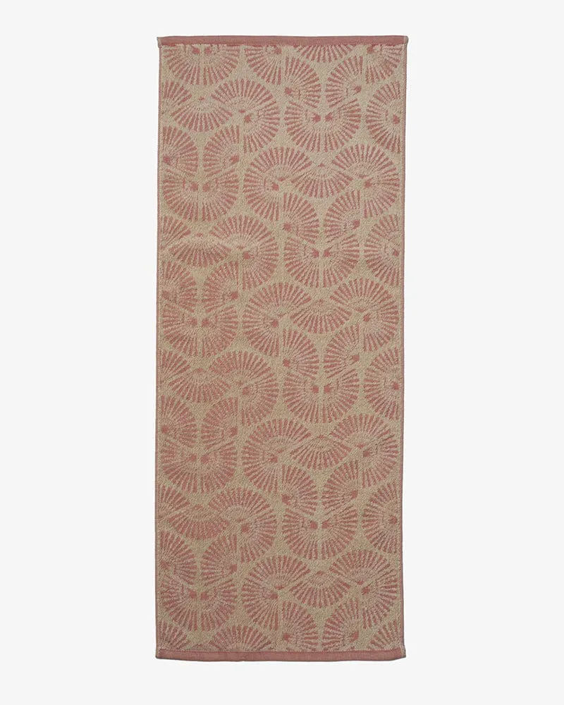 Fukuroya Face Towel, Coral Ougi Kikkou