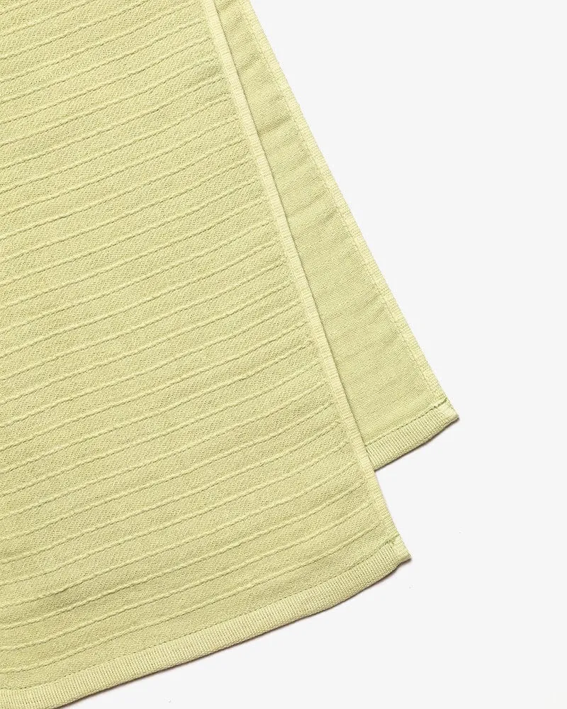 Fukuroya, Shizuku, Kitchen Towel, Cabbage Green
