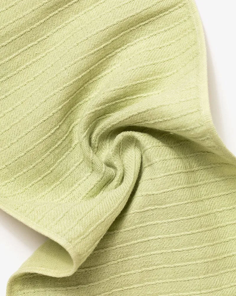 Fukuroya, Shizuku, Kitchen Towel, Cabbage Green