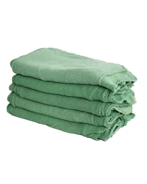 Green Shop Towels / Mechanics Rags / Shop Rag / Oil Change Rag