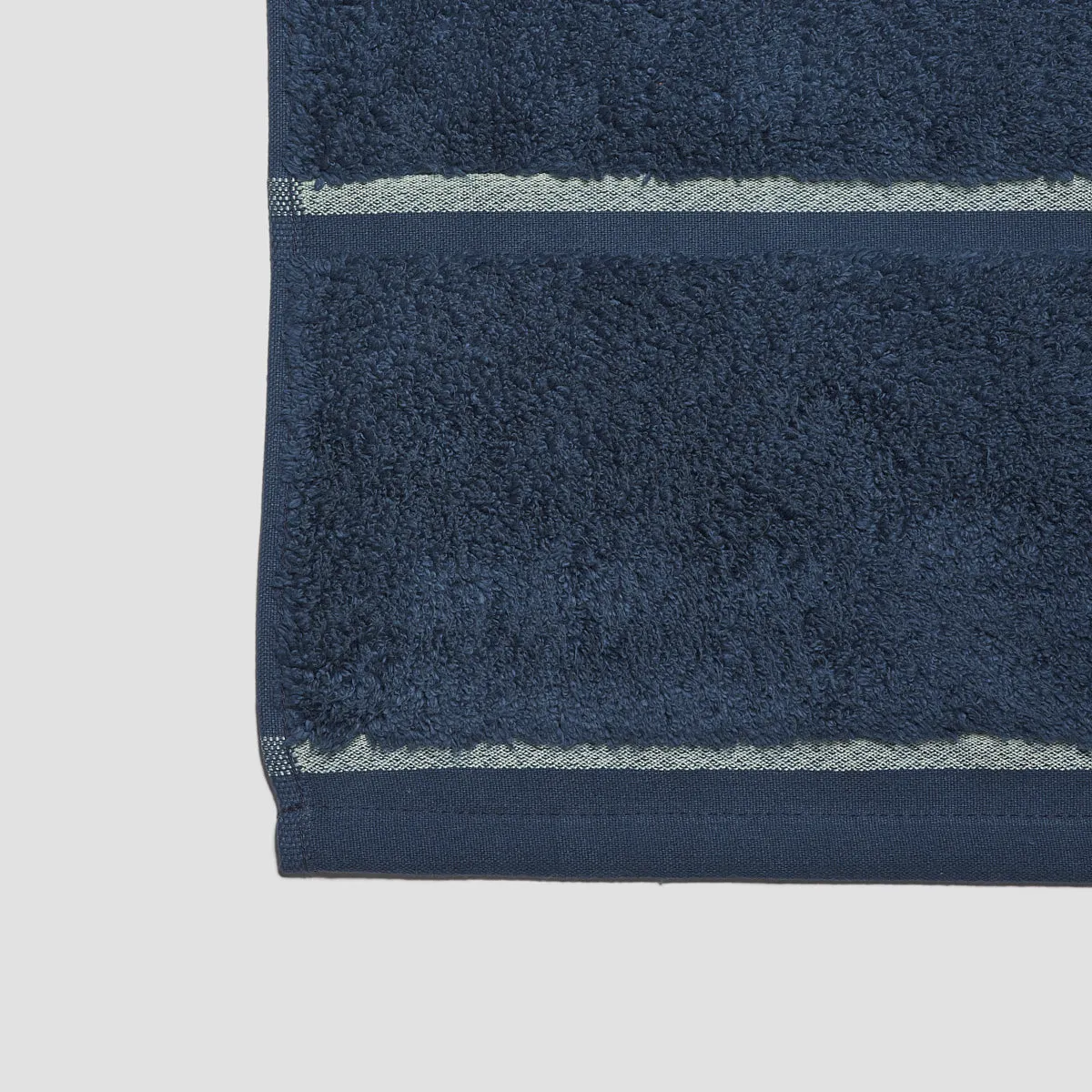 Moonlit Blue Cotton Towels
