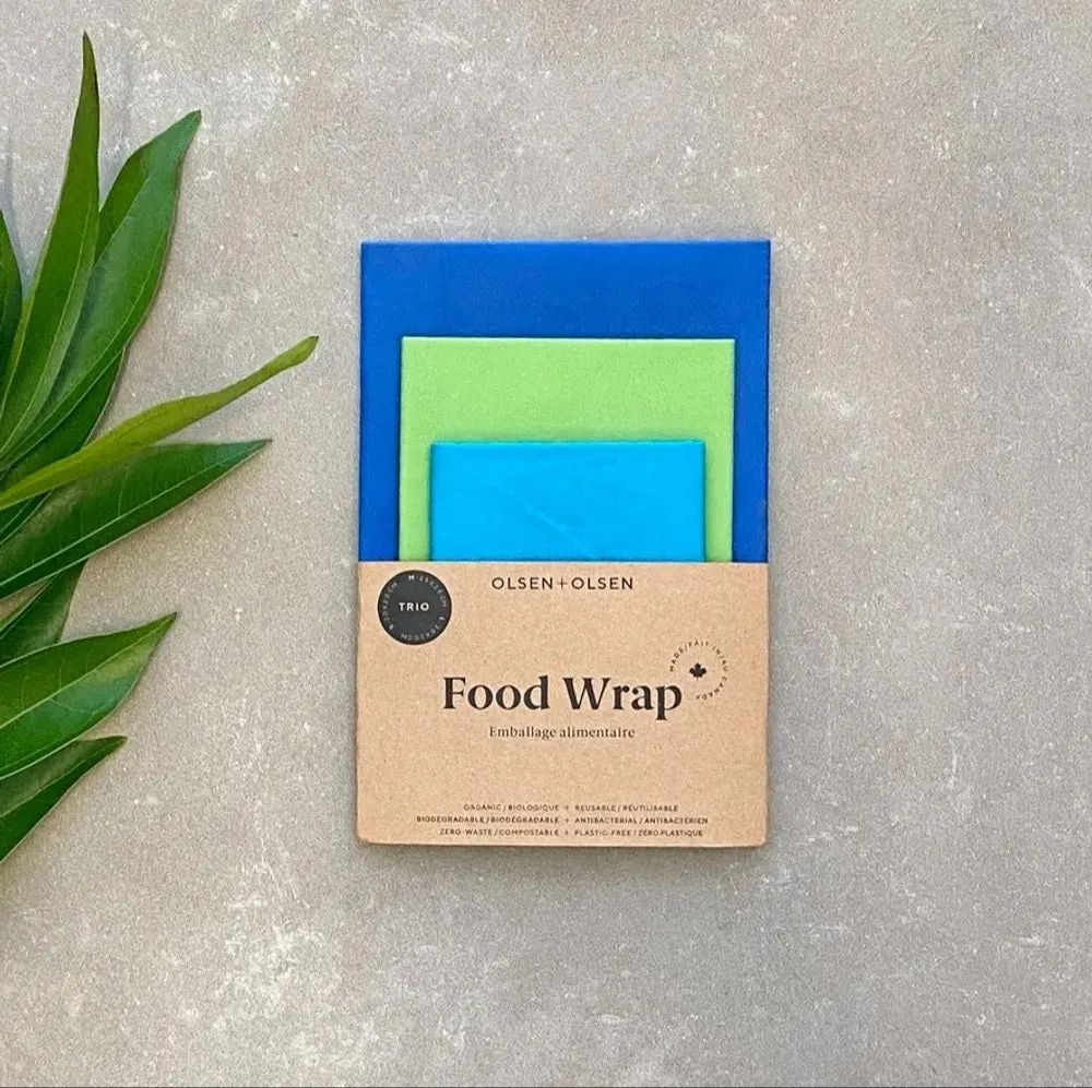 Olsen Olsen Beeswax Food Wraps, Mixed Solids
