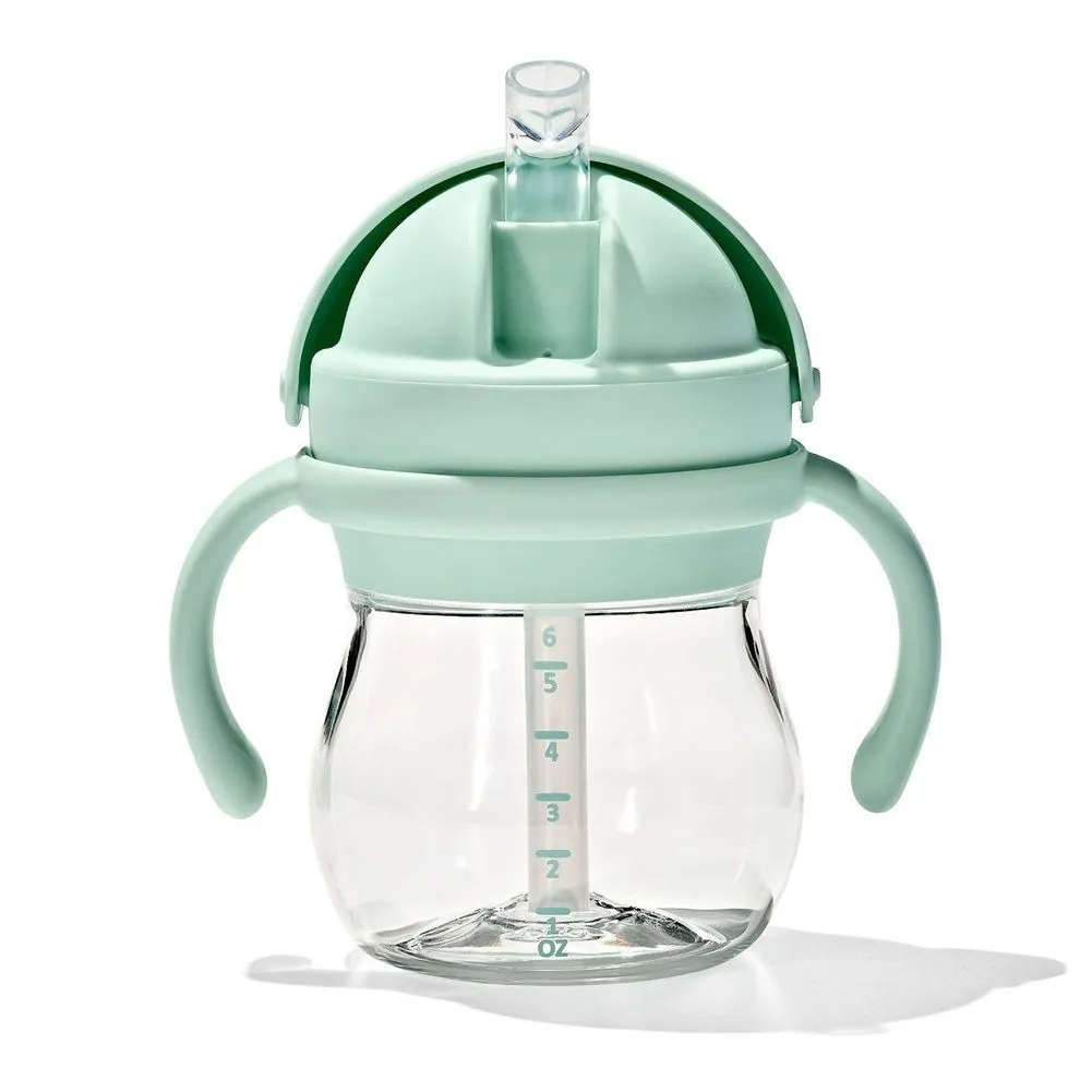 OXO Tot Transitions Straw Sippy Cup with Removable Handles (6 oz)