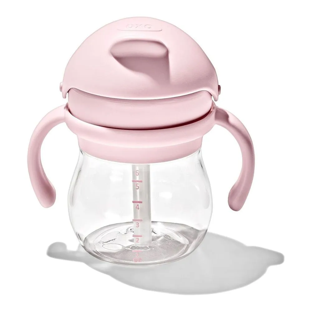 OXO Tot Transitions Straw Sippy Cup with Removable Handles (6 oz)