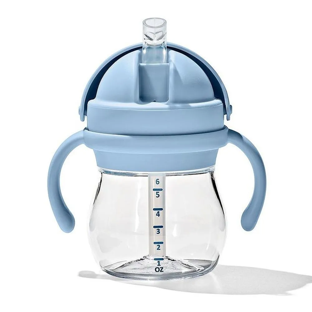 OXO Tot Transitions Straw Sippy Cup with Removable Handles (6 oz)