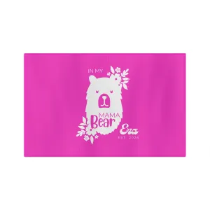 Personalized Mama Bear Kitchen Towel Pink, Custom Towel, Gift For Mom