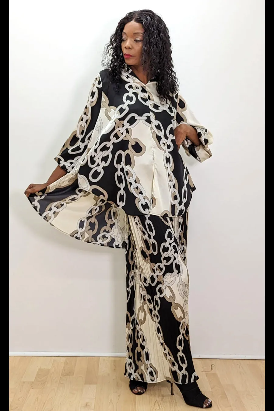 W5221 SET TOP / PANT (L, XL, XXL)