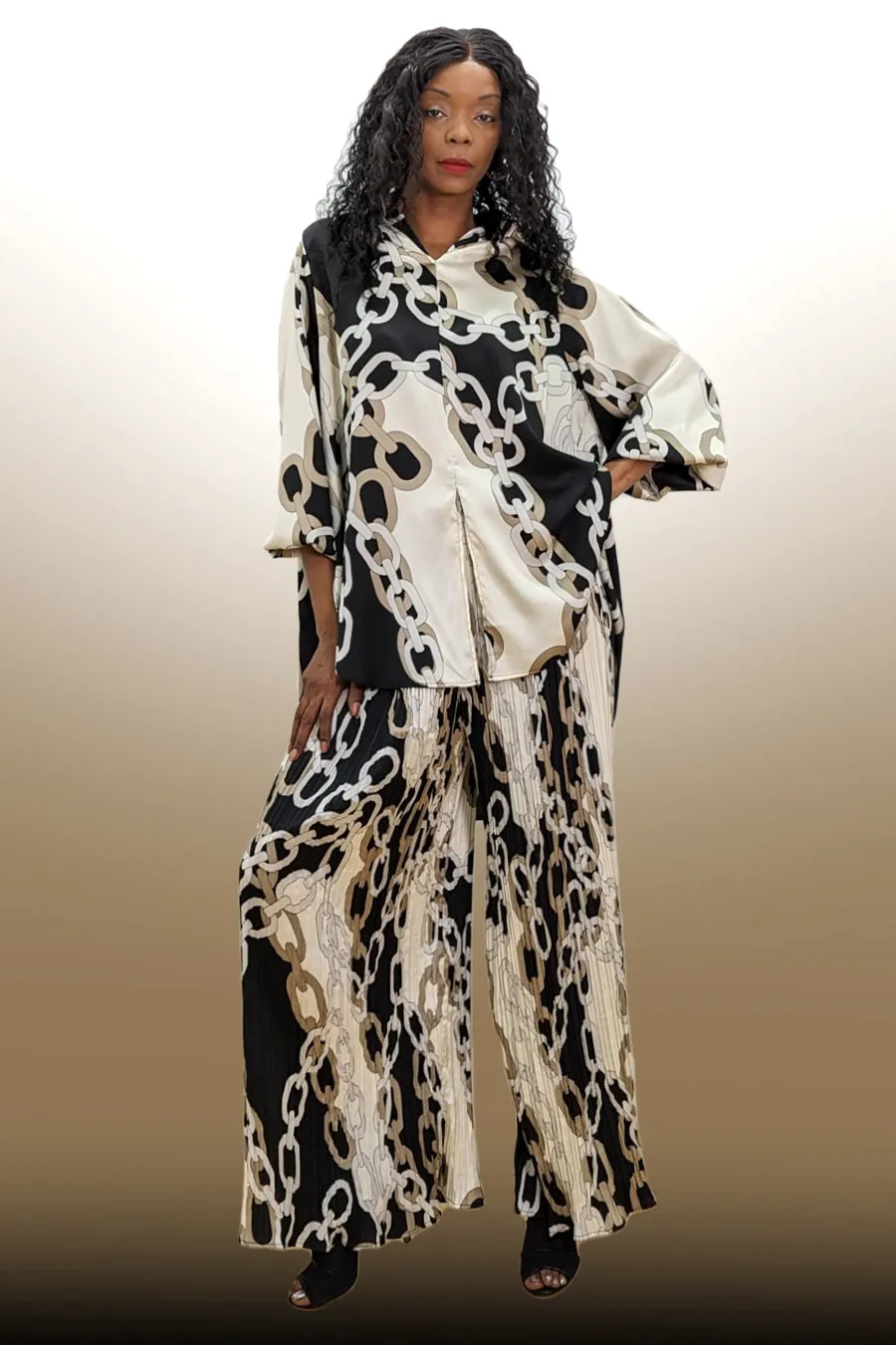 W5221 SET TOP / PANT (L, XL, XXL)